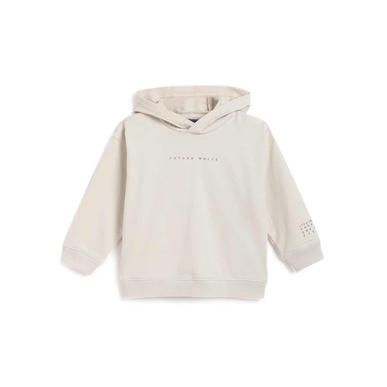 Infants Applique Sweatshirt-Beige